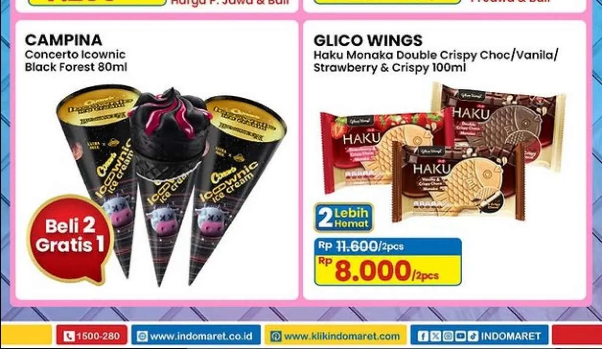 Promo Es Krim Weekend JSM Alfamart dan Superindo April 2025, Berakhir Hari Ini