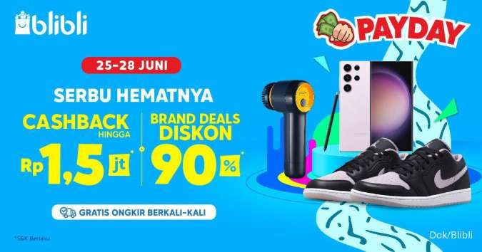 Serbu Hematnya Cashback Jutaan Hanya di Blibli Pay Day (BPD) dari 25-28 Juni 2023