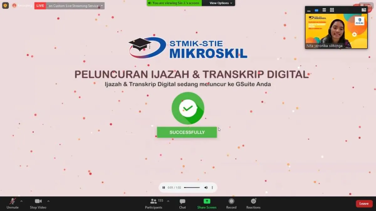 STMIK-STIE Mikroskil gandeng Peruri terbitkan ijazah dan transkrip nilai digital