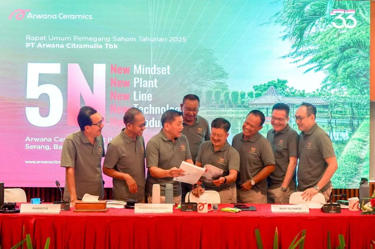 Strategi Arwana Citramulia (ARNA) Kejar Pendapatan Tumbuh 17% pada 2026