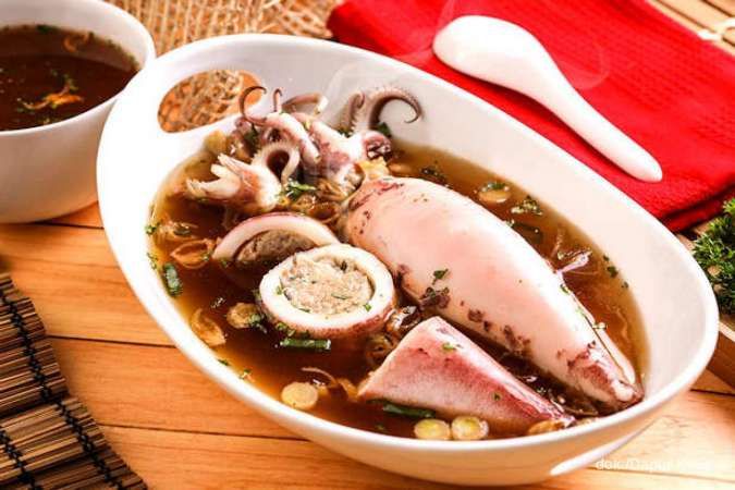 Resep Kenyalnya Bakso Cumi, Sajian Seafood yang Bikin Ketagihan