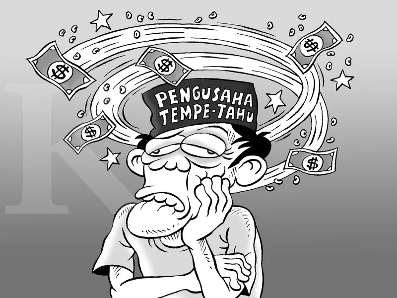 Hari ini perajin tahu dan tempe mogok produksi