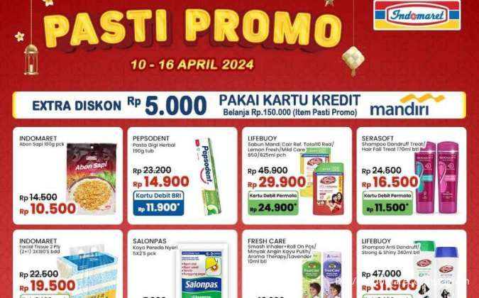Promo JSM Indomaret April 2024, Harga Murah Mulai Rp 5.000-an & Beli 2 Lebih Hemat