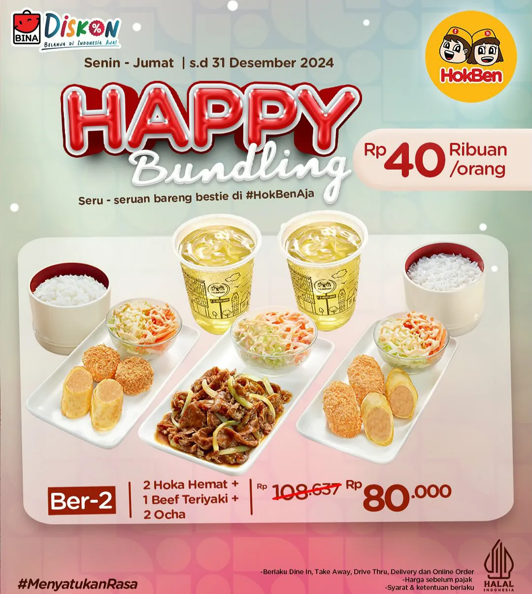 Promo Hokben Happy Bundling