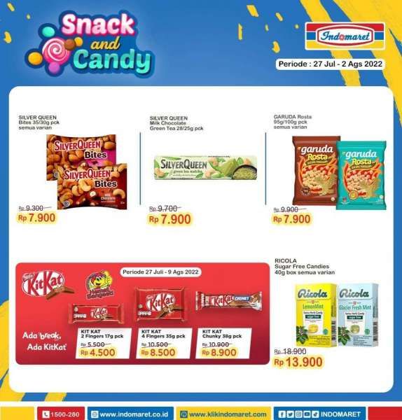 Belanja dengan lebih terjangkau di promo Indomaret super hemat mingguan terbaru pada bulan Juli tahun 2022 ini. 