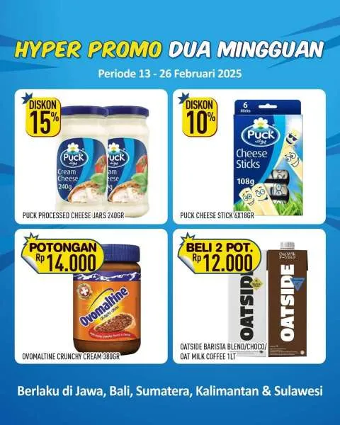 Promo Hypermart Dua Mingguan Periode 13-26 Februari 2025