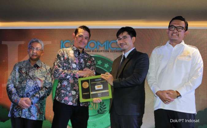Indosat Ooredoo Meraih Gold Brand Equity Award in Telecommunications dari Iconomics