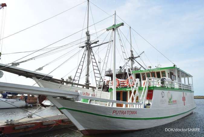 Layani Wilayah Terpencil 15 Tahun, DoctorSHARE Menambah Rumah Sakit Apung Baru