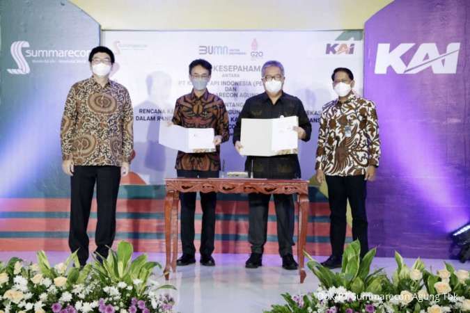 Penandatanganan MoU PT Summarecon Agung Tbk dan PT KAI Indonesia (Persero)