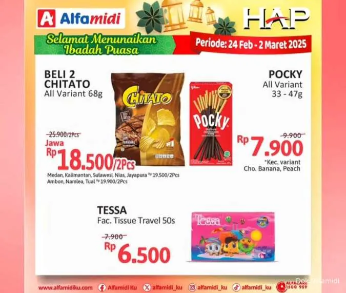 Promo Alfamidi Hemat Satu Pekan Periode 24 Februari-2 Maret 2025