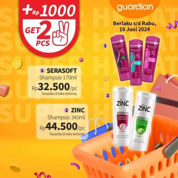 Promo Guardian Super Hemat Periode 6-19 Juni 2024