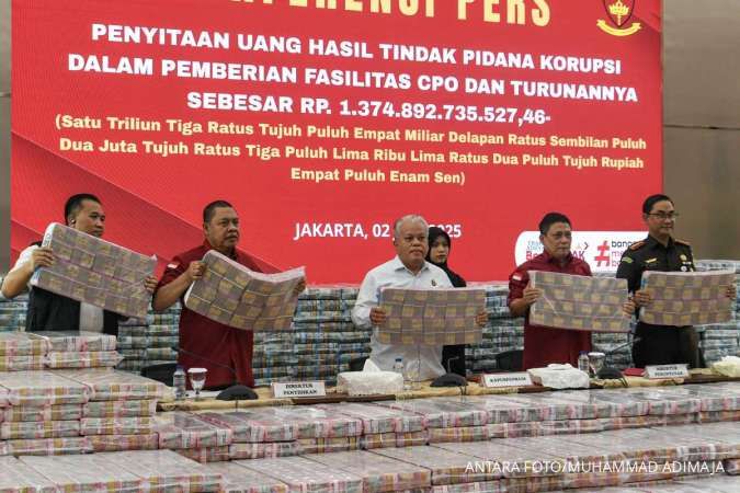 Alasan Kejagung Perlihatkan Uang Rp 1,3 Triliun yang Disita dari 2 Korporasi Besar