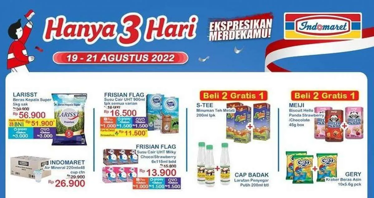 Promo JSM Indomaret Sampai Minggu 21 Agustus 2022 untuk Harga yang Lebih Hemat