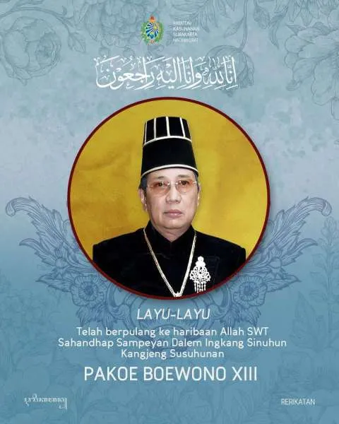Pakubuwono XIII Meninggal Dunia 2 November 2025