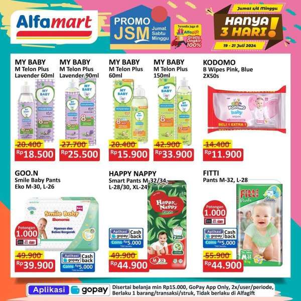 Promo JSM Alfamart Weekend 19-21 Juli 2024