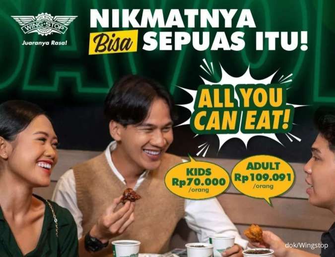 All You Can Eat di Wingstop Edisi 24-26 Juli 2024 Hadirkan 24 Menu Berbeda