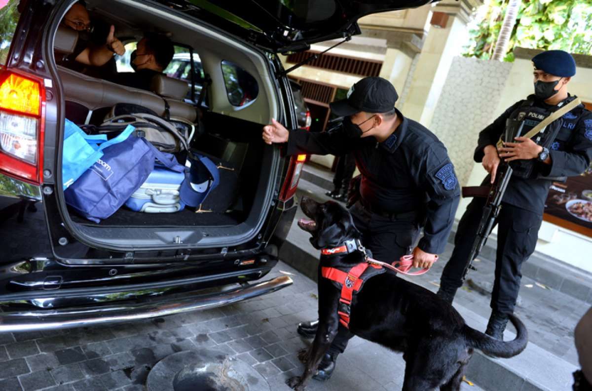 Latihan Pengamanan Menjelang KTT G20