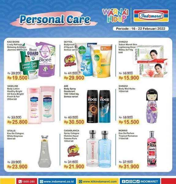 Promo Indomaret Super Hemat Mingguan Terbaru 16-22 Februari 2022