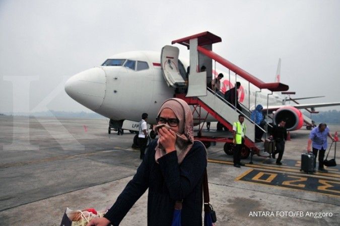 Bandara Pekanbaru lumpuh lagi