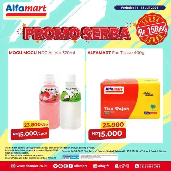 Promo Alfamart Periode 16-31 Juli 2024