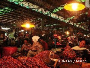Harga bahan makanan di Kramat Jati dan Serpong stabil