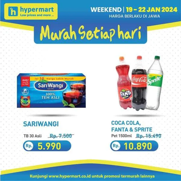 Promo JSM Hypermart Hyper Diskon Weekend Periode 19-22 Januari 2024