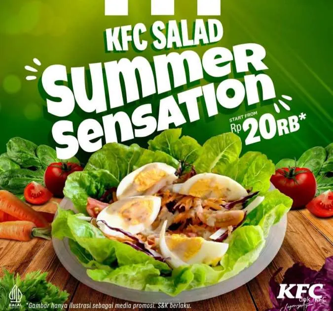 Menu KFC Terbaru: Summer Sensation Salad