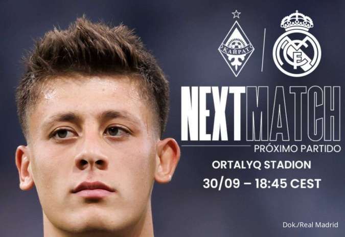 Prediksi Kairat vs Real Madrid, Jadwal, dan Link Live Streaming Liga Champions