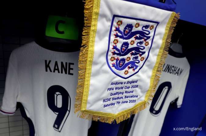 Inggris vs Andorra: Jadwal dan Link Streaming Kualifikasi Piala Dunia 2026