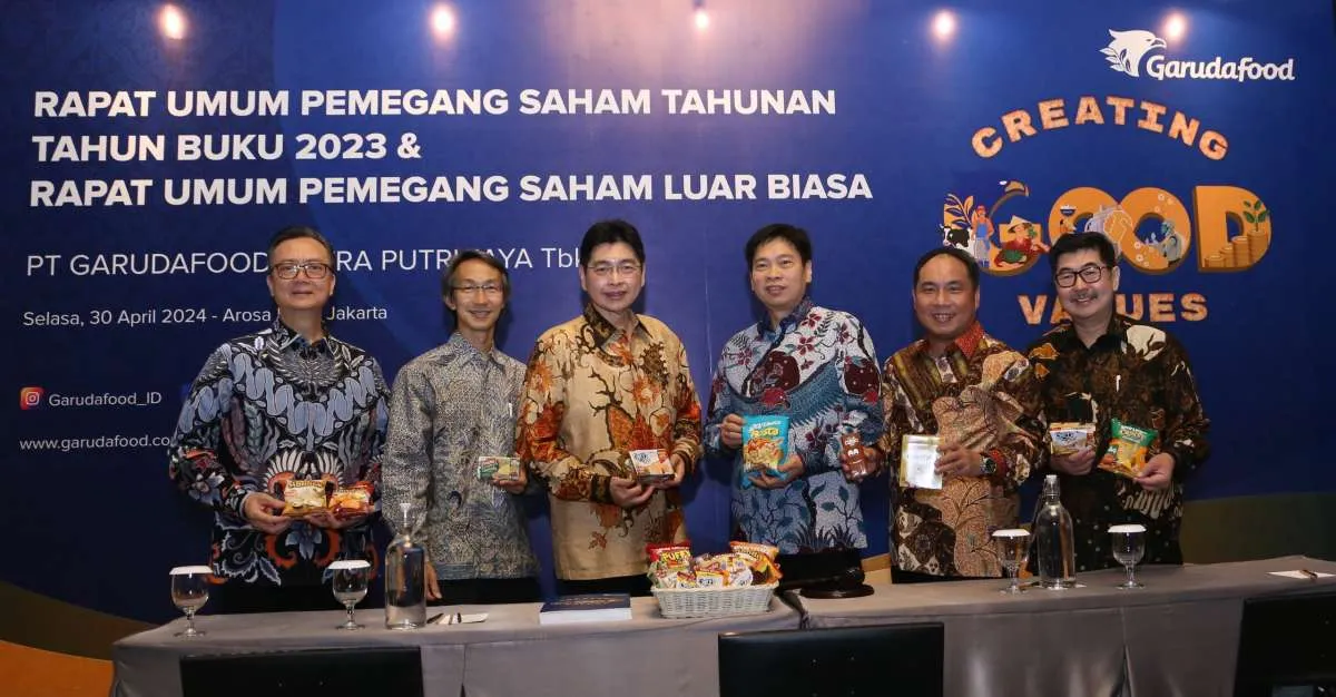 Garudafood Putra Putri Jaya (GOOD) Akan Bagikan Dividen Rp 331,92 Miliar