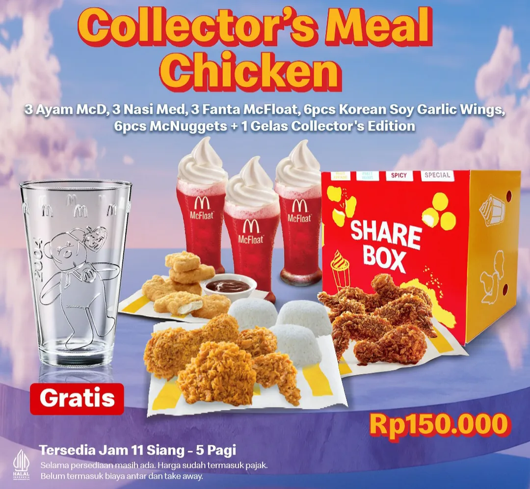McD Gelas Collector’s Edition