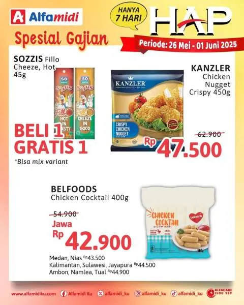 Promo Alfamidi Hemat Satu Pekan Periode 26 Mei-1 Juni 2025
