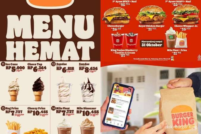 Promo Burger King Diskon 50% Kupon Oktober dan Oktober Fest edisi 1-31 Oktober 2023