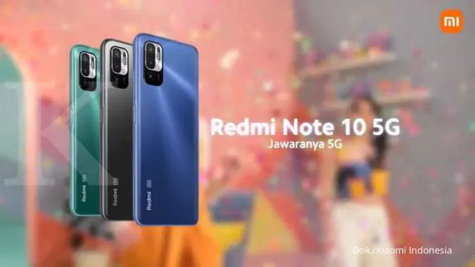 Redmi Note 10 5G, Pesaing POCO Sebagai HP 5G Termurah di Indonesia