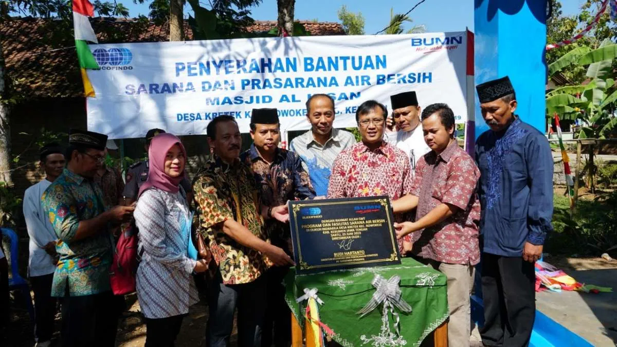 Sucofindo resmikan sarana air bersih di Kebumen