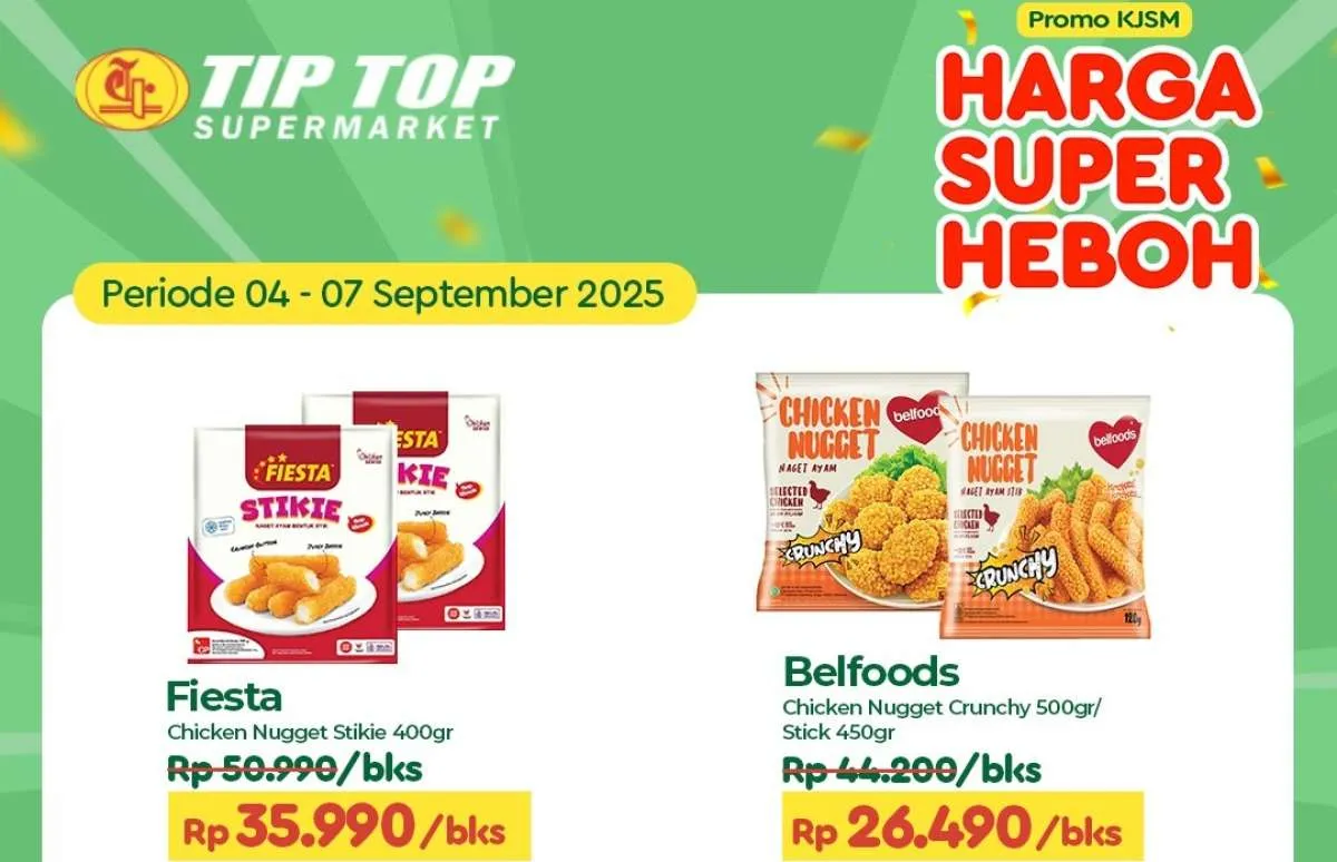 Promo JSM Tip Top Long Weekend, Harga Hemat Mulai 4-7 September 2025