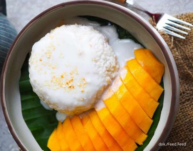 Resep Mango Sticky Rice yang Manis dan Kenyal ala Thailand