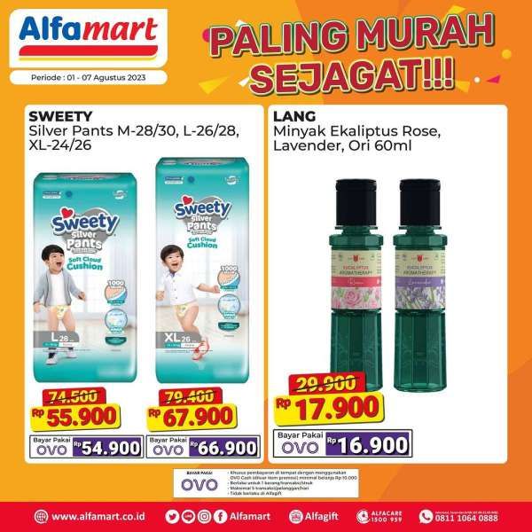 Katalog Harga Promo Alfamart Terbaru 1-7 Agustus 2023