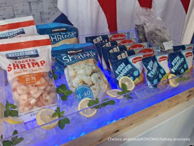 KKP Melepas Ekspor Udang Tersertifikasi Bebas Cesium-137 Sebanyak 182 Ton ke AS