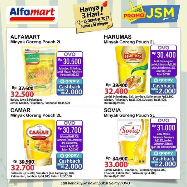 Katalog Promo JSM Alfamart Terbaru 13-15 Oktober 2023