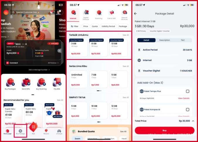 Cara Membeli Kuota Anti-hangus Telkomsel