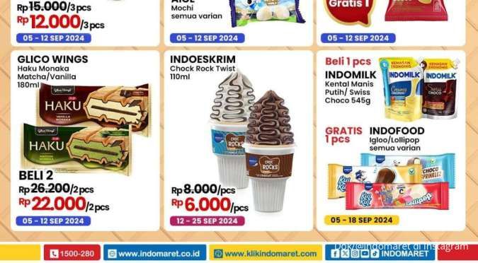 Promo Es Krim di Indomaret dan Superindo Terbaru, Beli 1 Gratis 1 dan Harga Hemat