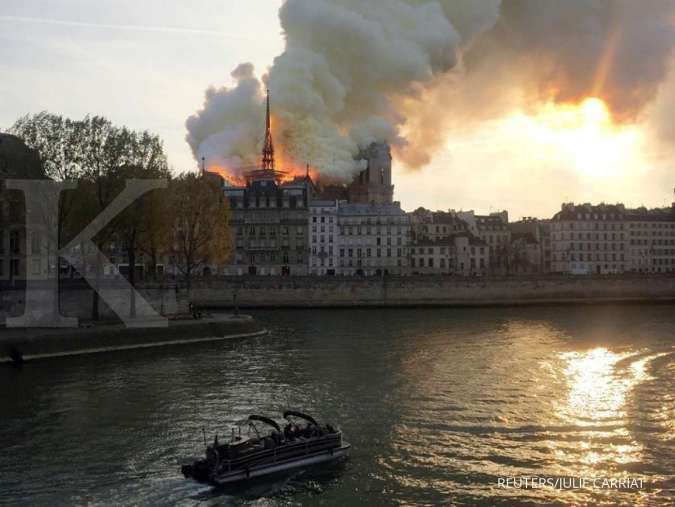 Para taipan Prancis janjikan Rp 9,54 triliun untuk rekonstruksi Katedral Notre Dame