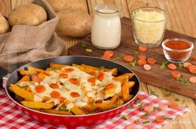 Resep Kentang Goreng Pizza dengan Lelehan Keju yang Lumer di Mulut