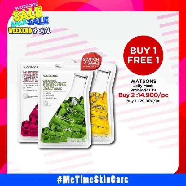 Promo Watsons Weekend Special Periode 7-10 April 2022