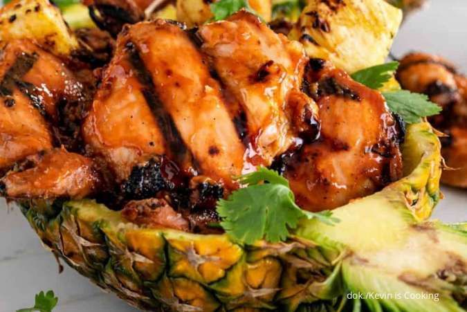 Resep Hawaiian Chicken, Menu Libur Akhir Pekan Ala Hawaii