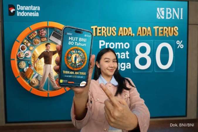 Terus Ada, Ada Terus, BNI Hadirkan Ragam Promo Spesial Rayakan 80 Tahun Pengabdian