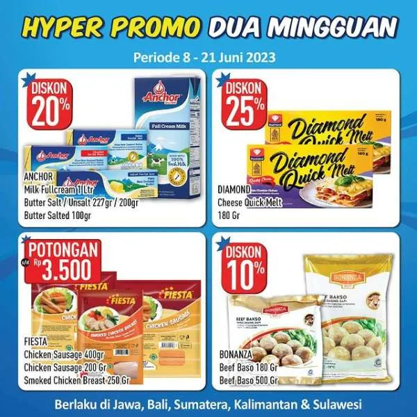 Promo Hypermart Dua Mingguan Periode 8-21 Juni 2023