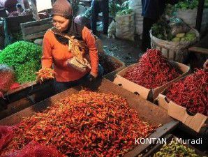 Lebaran usai, harga cabe anjlok