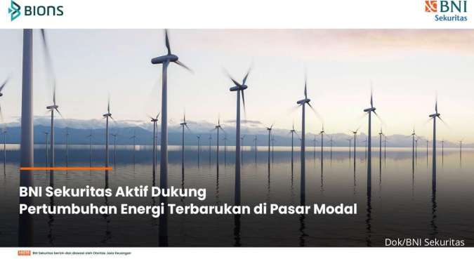 Peran BNI Sekuritas Dukung Pertumbuhan Energi Terbarukan di Pasar Modal Indonesia